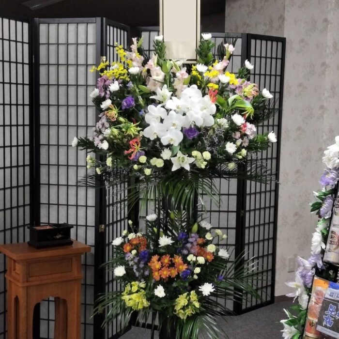 【即日対応！】盛岡市で葬儀用生花はパルテール盛岡本宮店まで