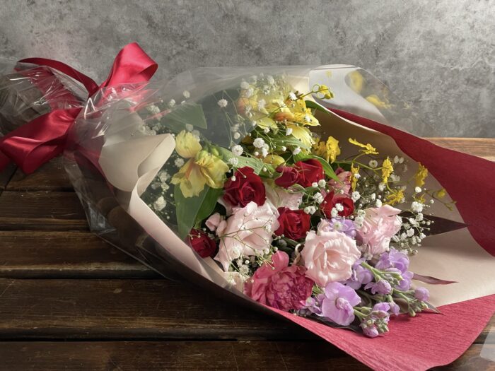 男性へ贈る華やかな花束